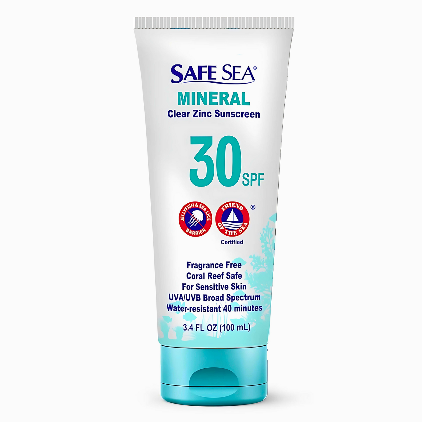 Safe Sea Mineral for Adults & Kids, 3.4 fl oz Travel Size