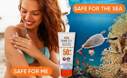 Safe Sea Regular Sunscreen, 3.4 fl oz Travel Size